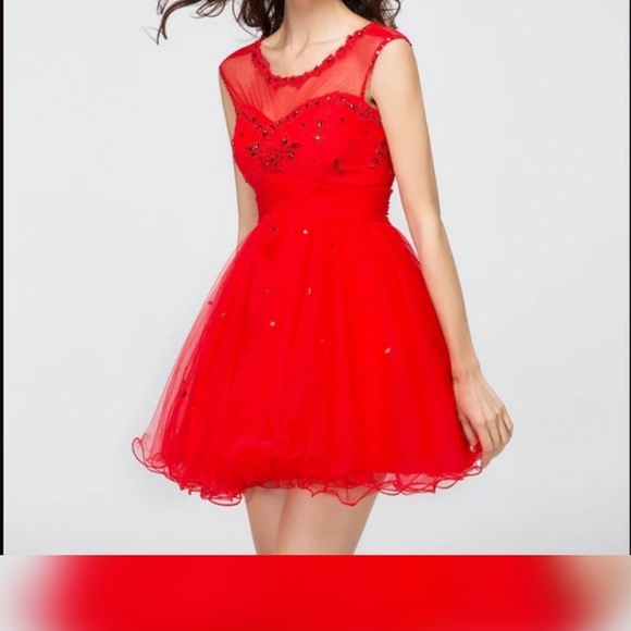 🎀NEW Sexy and Elegant Graduation,Birthday, Prom, Date, Wedding Party Mini Dress - Picture 9 of 9